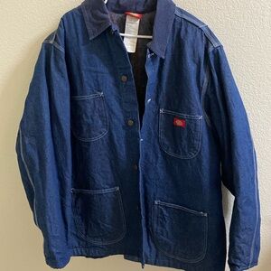 Dickies Raw Denim Barn Work Jacket XL